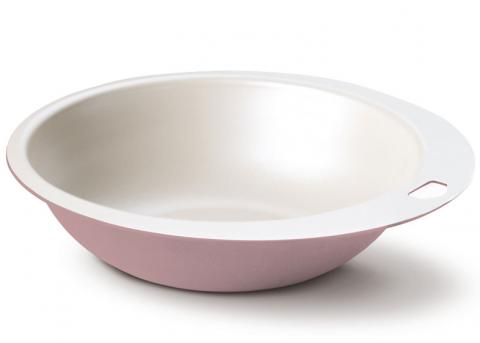 Kliknij aby powiększyć Wok 24 cm INITIA biały/różowy Campana