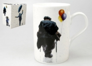 Kubek Churchill Alexander Millar - Mężczyzna z balonami