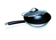Wok z pokrywą S/S PEKIN TAO 28 cm KEN HOM