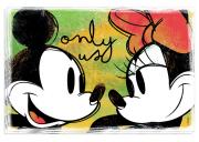 2 Podkładki 45 x 30 cm Green MICKEY MOUSE LOVE Disney Egan