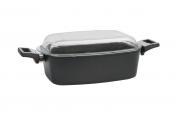 Brytfanna tytanowa 33 x 21 cm z pokrywką 5 l SKK