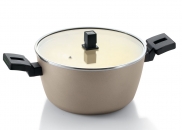 Garnek ceramiczny Moneta ZENIT Indukcja 20 cm + pokrywa